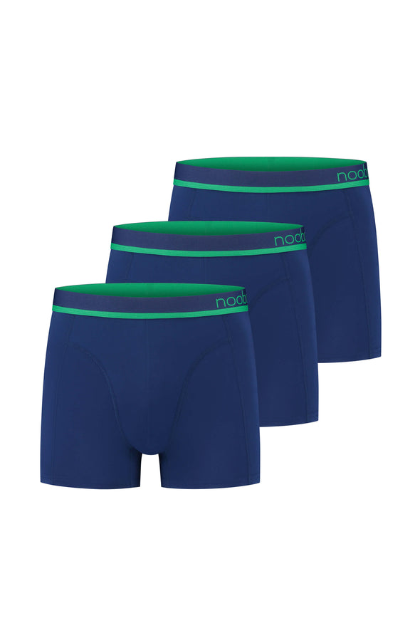 3er-Packung nooboo luxuriöse Bambus Boxershorts (2+1 gratis)