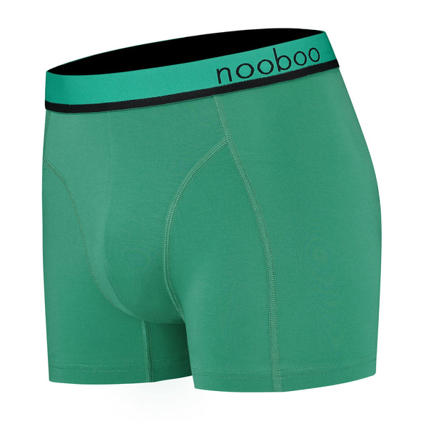 nooboo luxuriöses Bambus Boxershort Silber