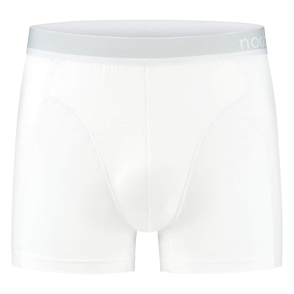 nooboo luxuriöses bambus Boxershort weiß