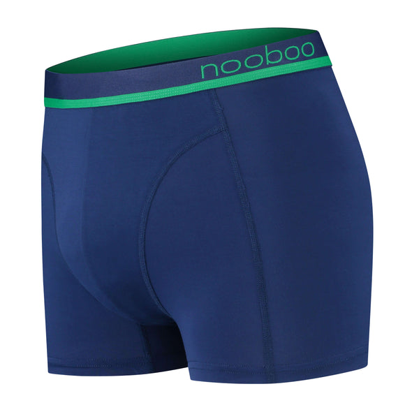 nooboo luxuriöses Bambus Boxershort Silber